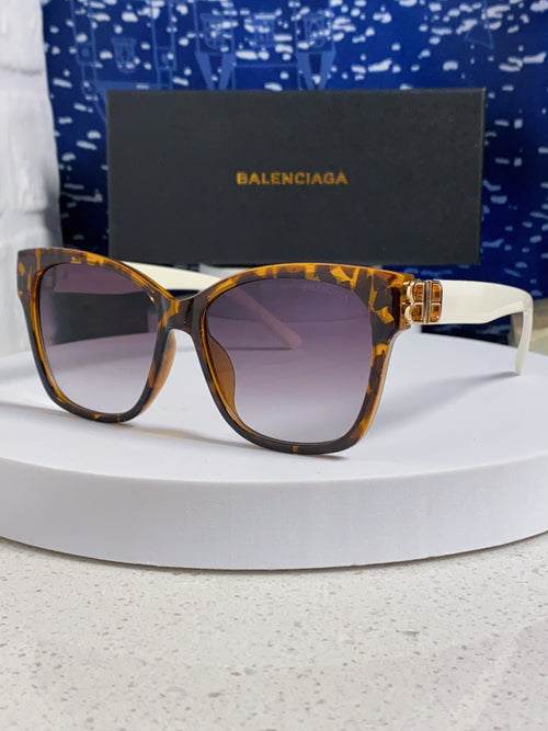 Balenciaga BB0102SA Fashion Silver Lens Sunglasses for Men & Women