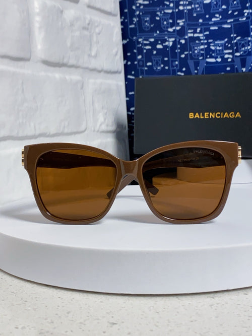 Balenciaga BB0102SA Fashion Brown Lens Sunglasses for Men & Women - detail image 2