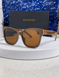 Balenciaga BB0102SA Fashion Brown Lens Sunglasses for Men & Women