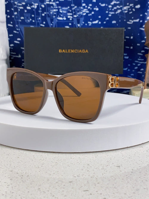 Balenciaga BB0102SA Fashion Brown Lens Sunglasses for Men & Women