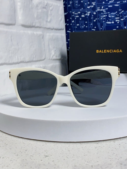 Balenciaga BB0102SA Fashion Blue Lens Sunglasses for Men & Women - detail image 2