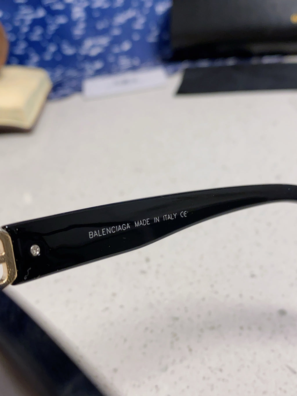 Balenciaga BB0102SA Fashion Black Lens Sunglasses for Men & Women - detail image 9