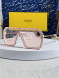 Fendi Lightweight Rimless Red Lens Sunglasses for Men & Women