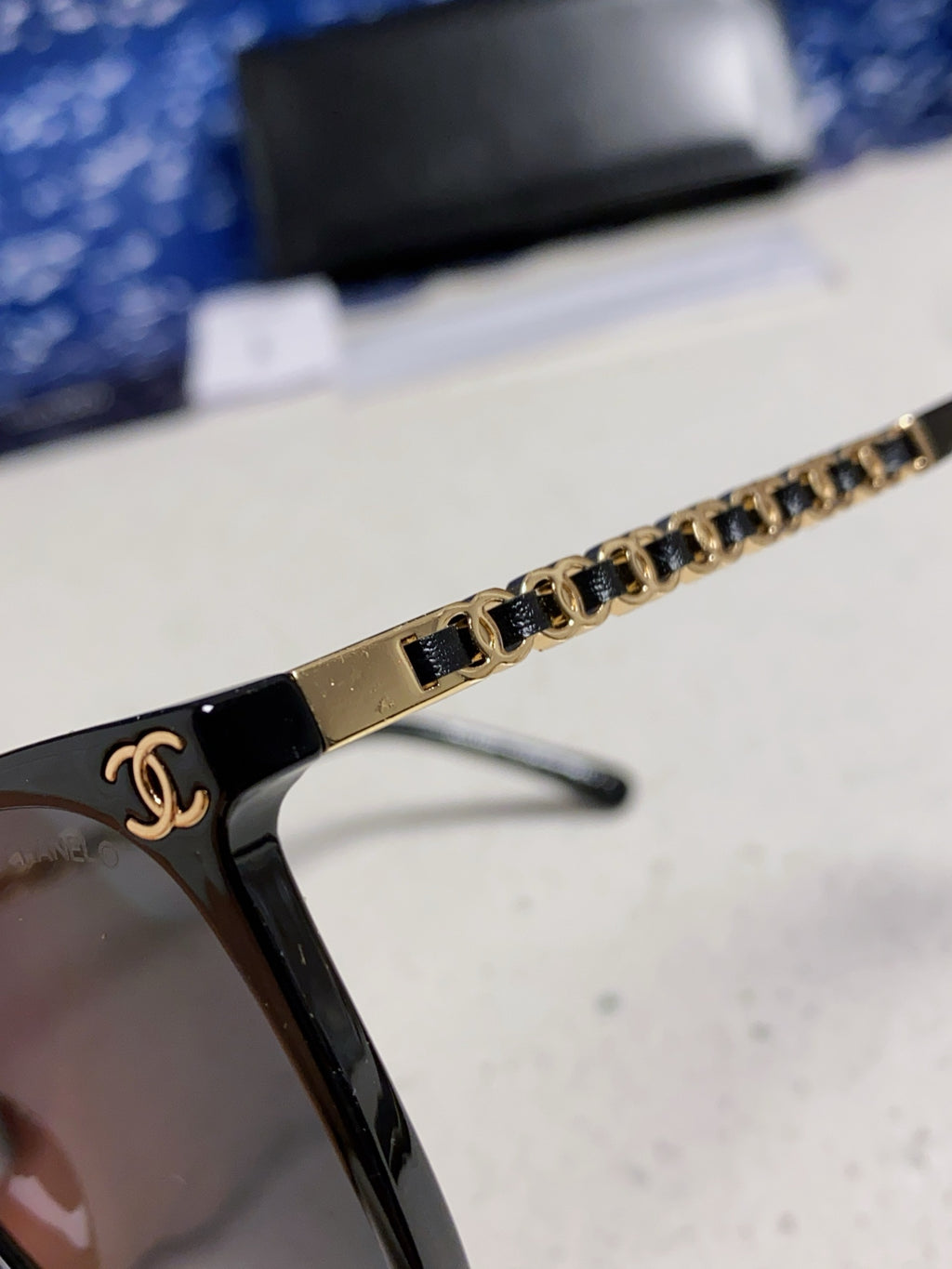 Chanel Fashion Gray Lens Sunglasses for Women - detail image 7