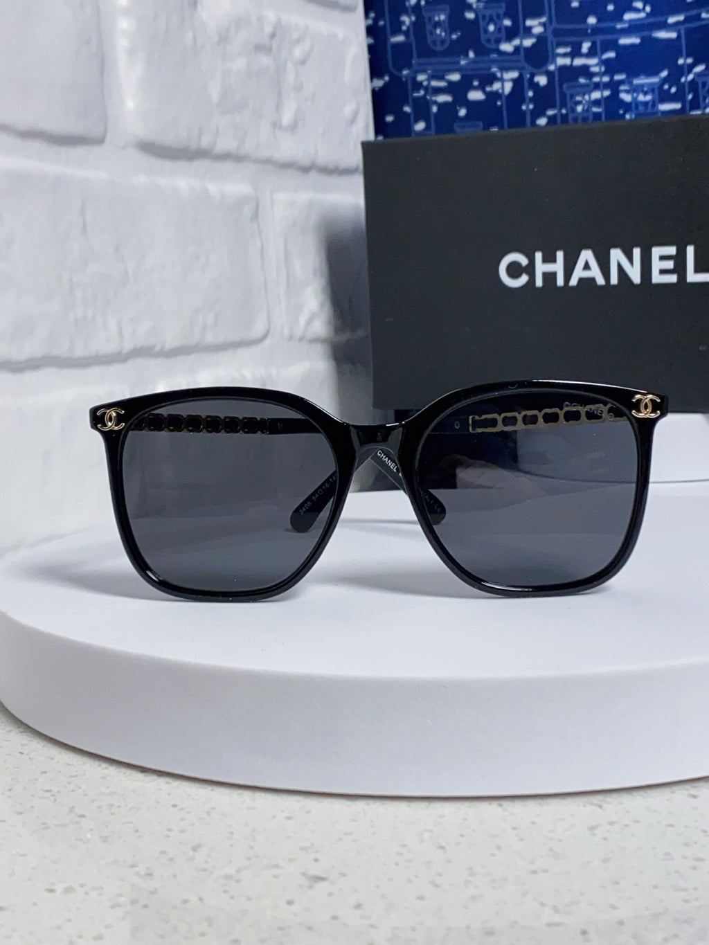 Chanel Fashion Gray Lens Sunglasses for Women - detail image 2