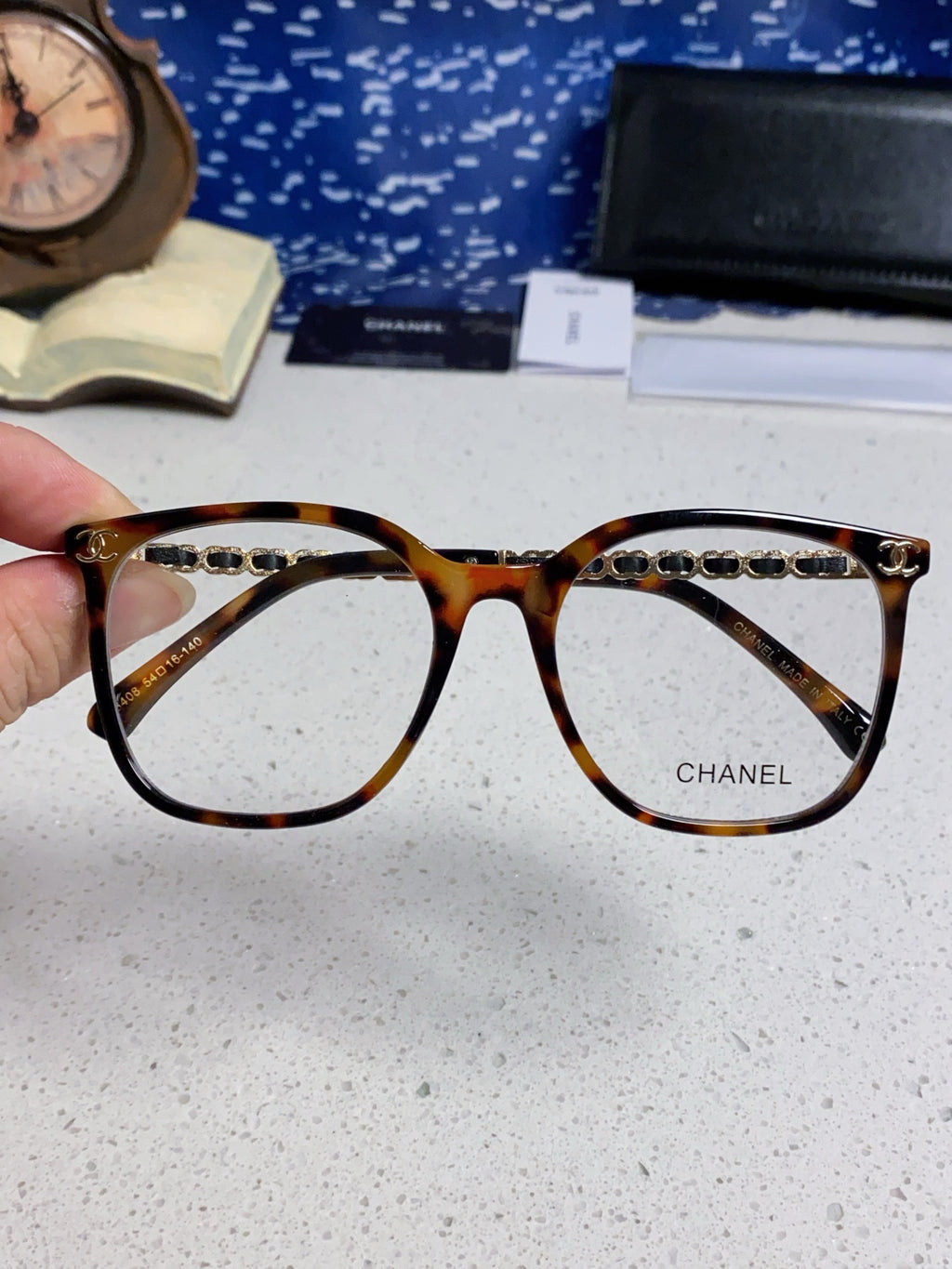 Chanel Fashion Silver Lens Sunglasses for Women - 465076 - detail image 4