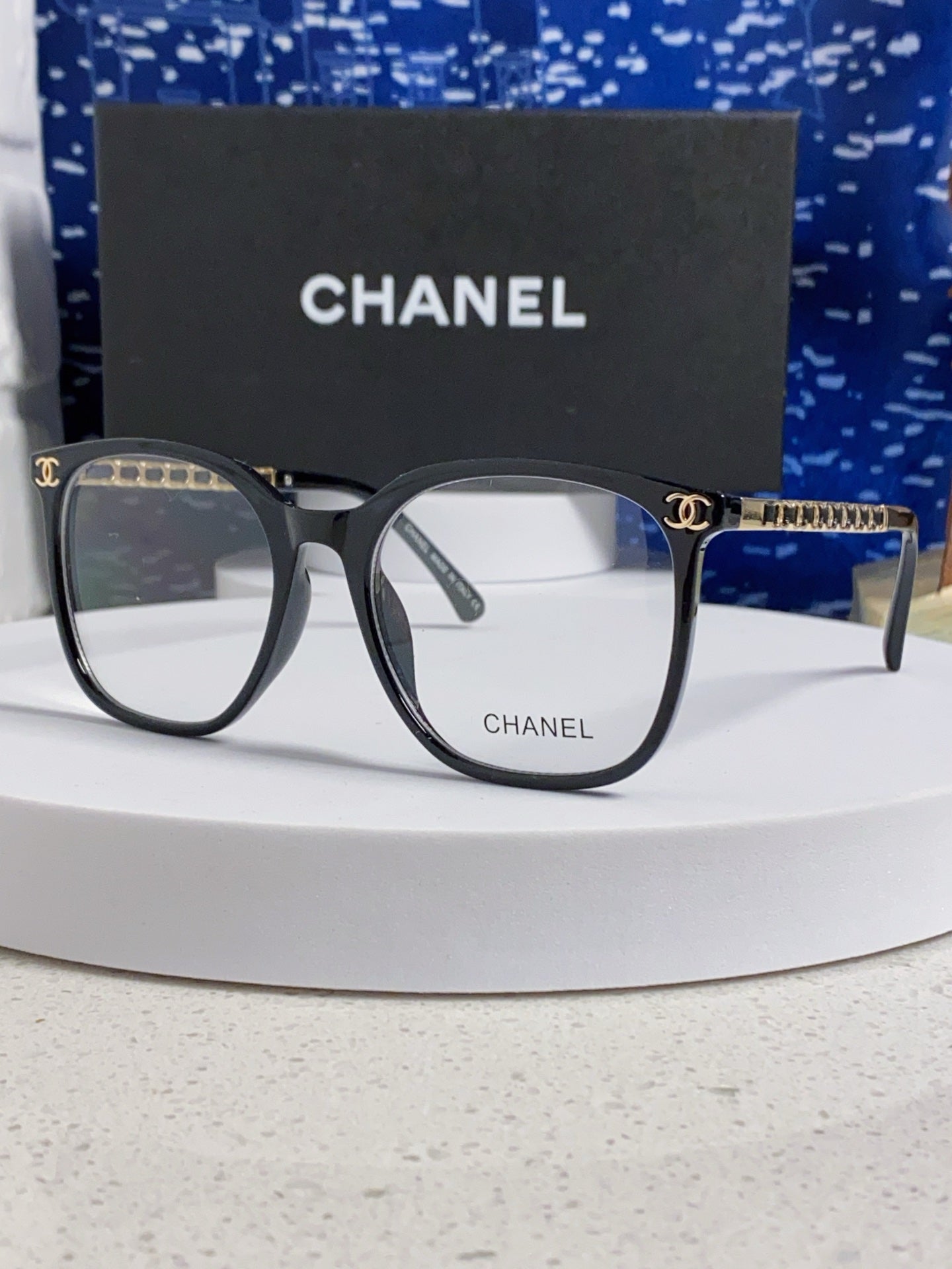 Chanel Fashion Silver Lens Sunglasses for Women