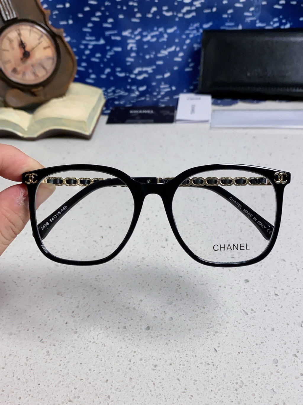 Chanel Fashion Silver Lens Sunglasses for Women - detail image 4