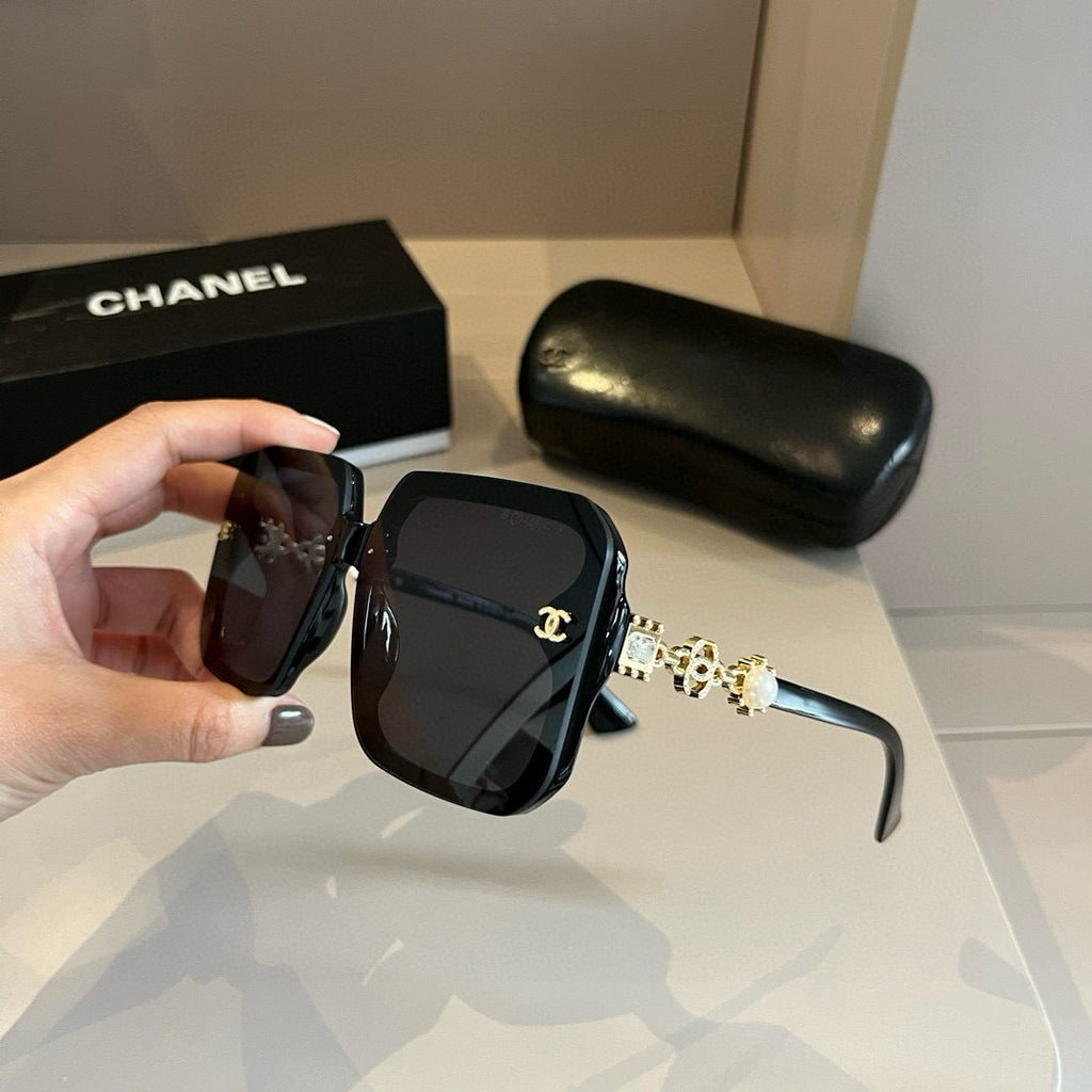 Chanel Fashion Gold Lens Sunglasses for Men & Women - 431563 - detail image 3