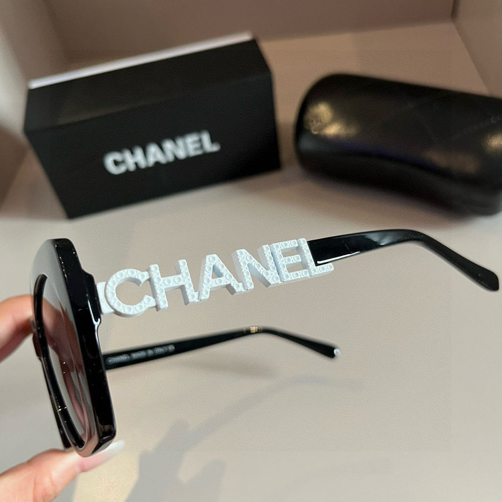 Chanel Fashion Red Lens Sunglasses for Men & Women - detail image 5