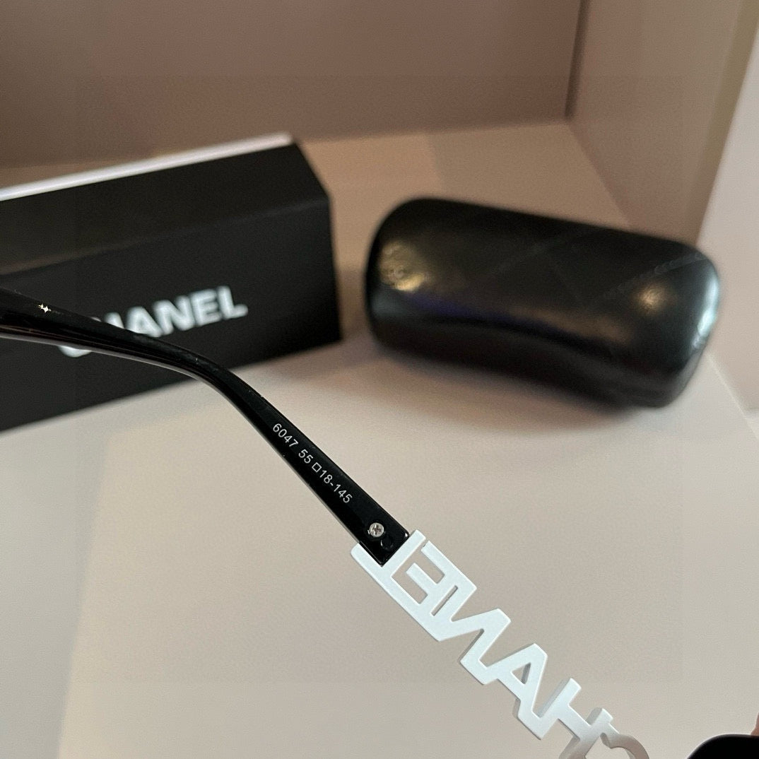 Chanel Fashion Red Lens Sunglasses for Men & Women - detail image 6
