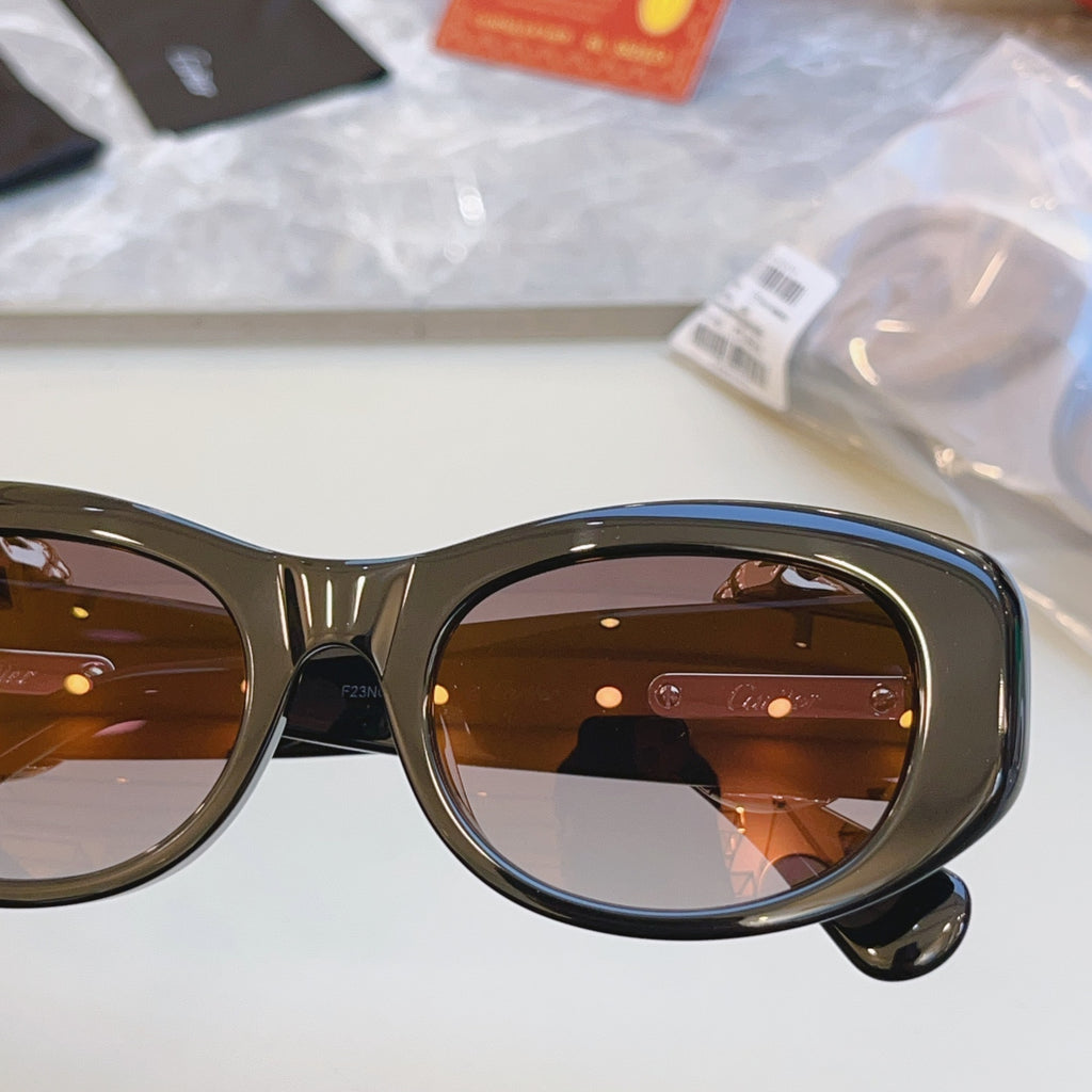 Cartier CT0472S Fashion Black Lens Sunglasses for Men & Women - 415934 - detail image 9