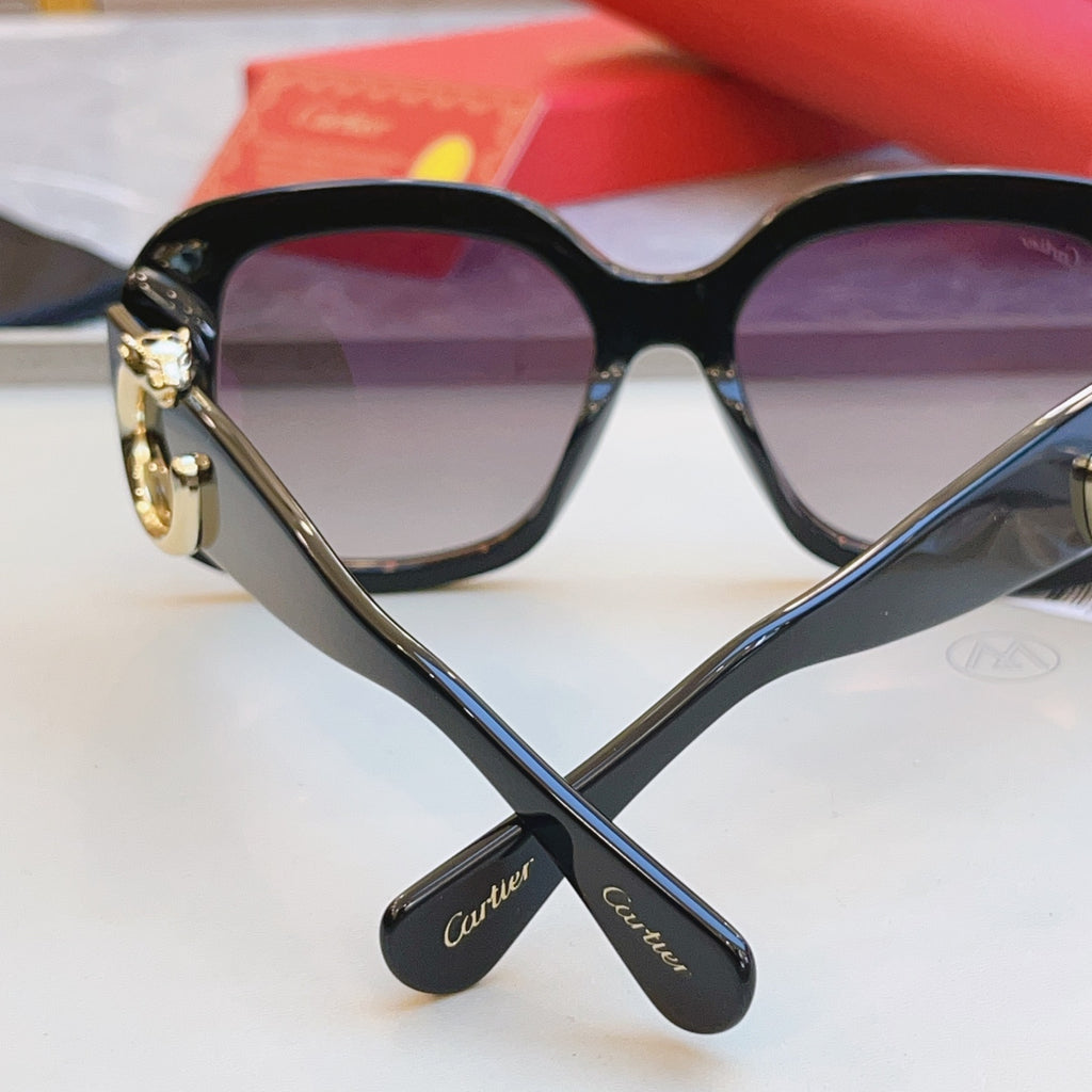 Cartier CT0471S Fashion Black Lens Sunglasses for Men & Women - 415932 - detail image 8