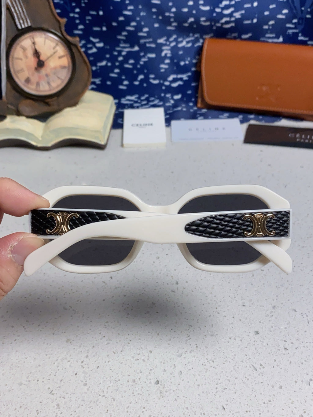 Celine Fashion Black Lens Sunglasses for Women - 382511 - detail image 5