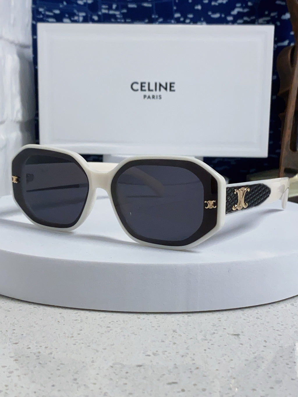 Celine Fashion Black Lens Sunglasses for Women - 382511