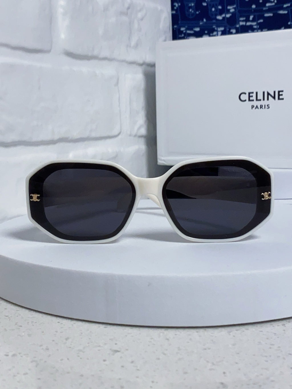 Celine Fashion Black Lens Sunglasses for Women - 382511 - detail image 2