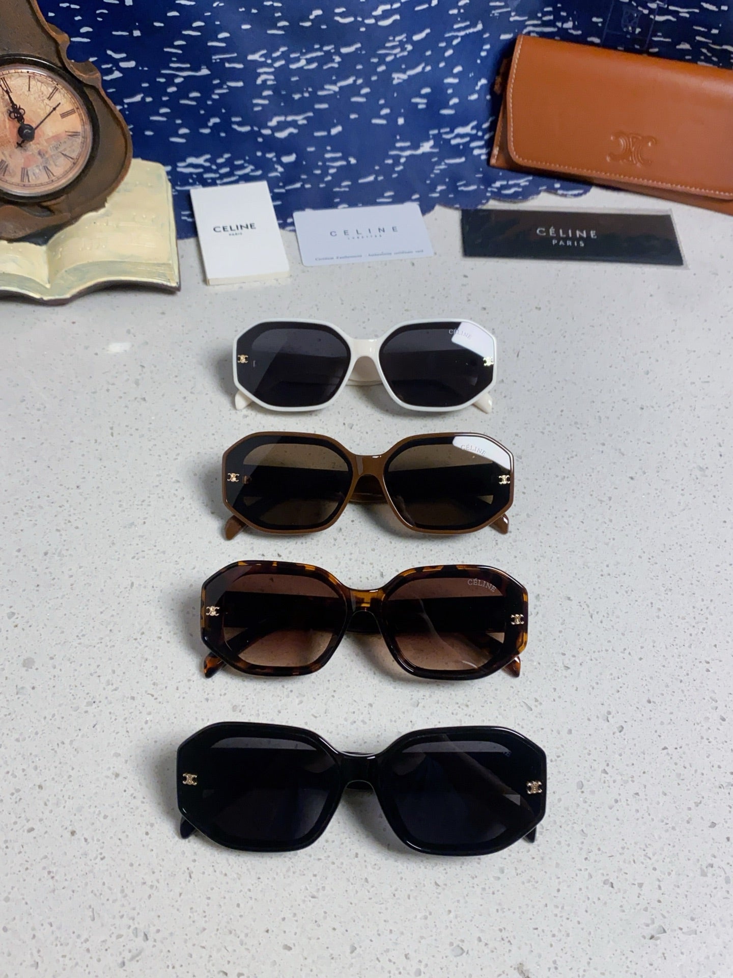 Celine Fashion Black Lens Sunglasses for Women - 382511 - detail image 12
