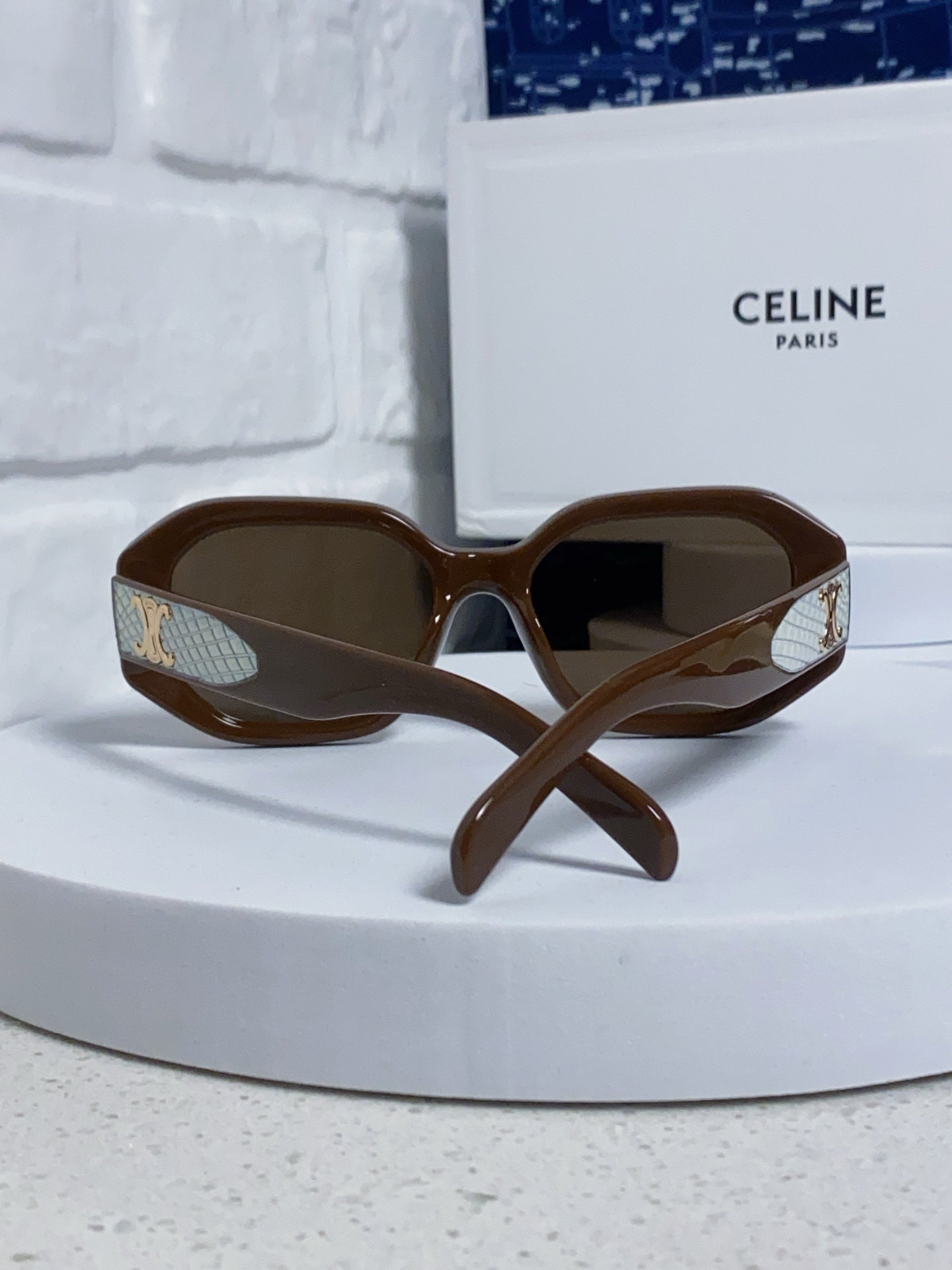 Celine Fashion Black Lens Sunglasses for Women - 382512 - detail image 3