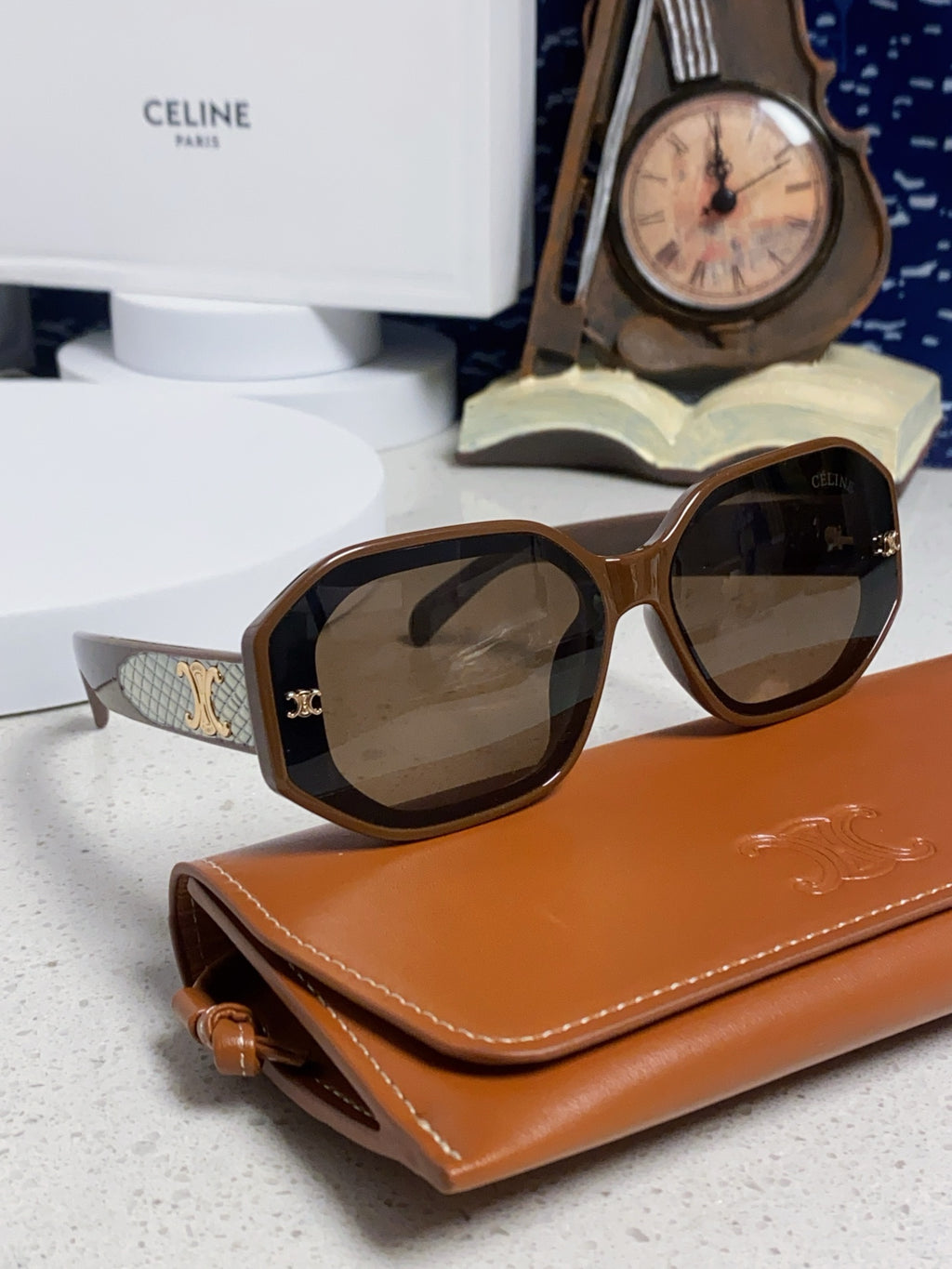 Celine Fashion Black Lens Sunglasses for Women - 382512 - detail image 10