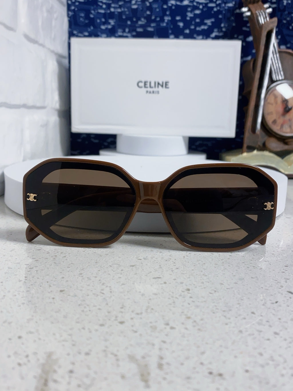 Celine Fashion Black Lens Sunglasses for Women - 382512 - detail image 9