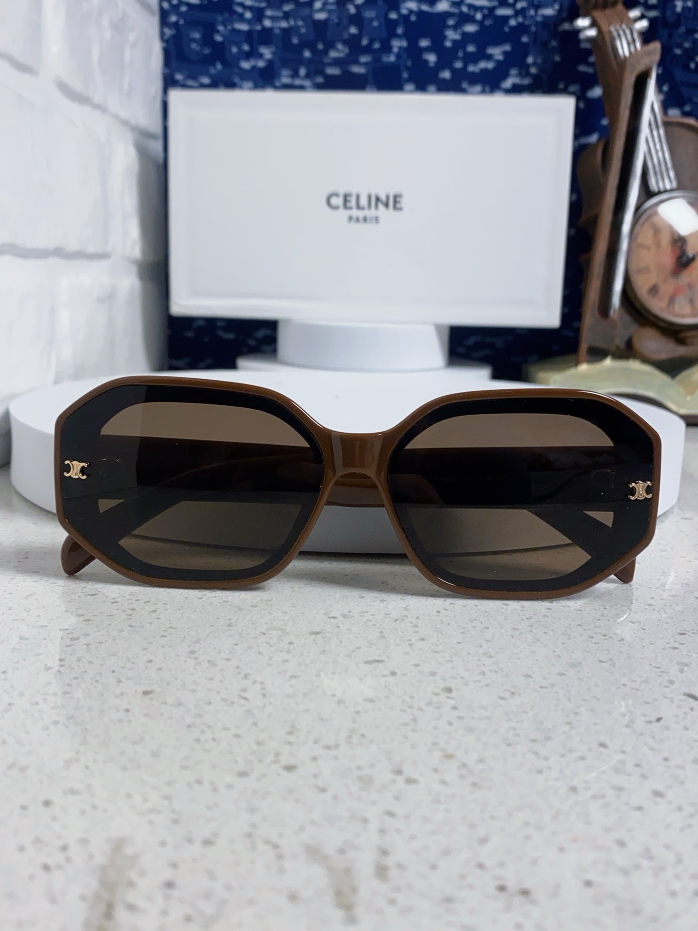 Celine Fashion Black Lens Sunglasses for Women - 382512 - detail image 9