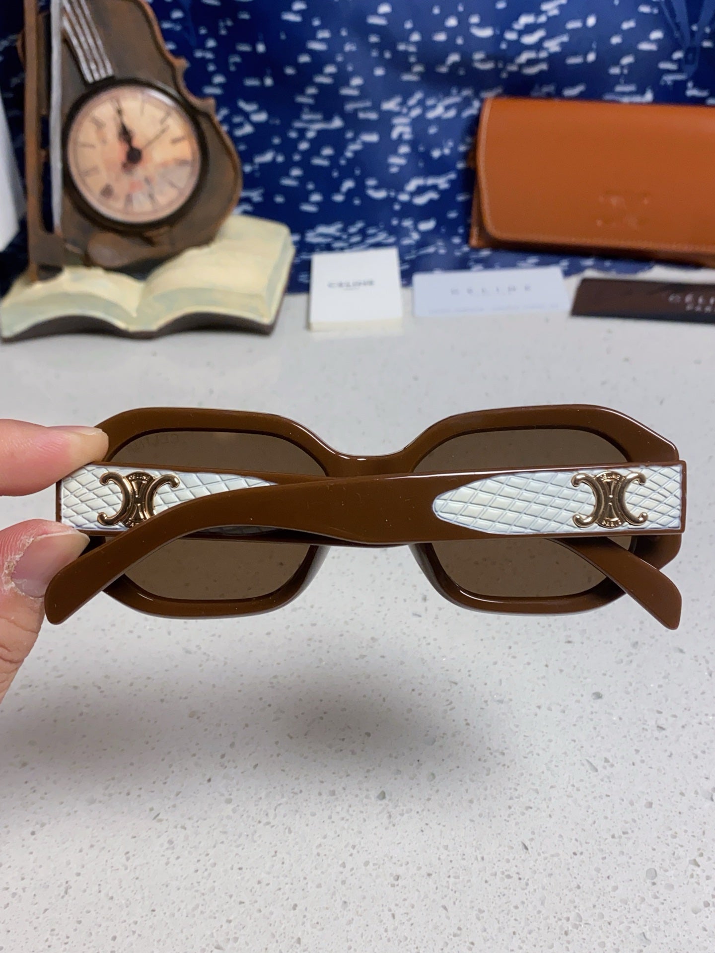 Celine Fashion Black Lens Sunglasses for Women - 382512 - detail image 5