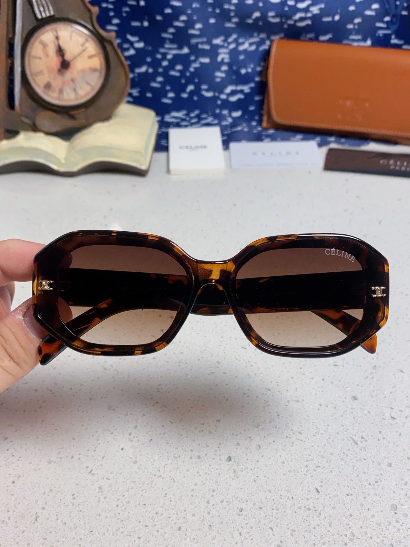 Celine Fashion Red Lens Sunglasses for Women - 382513 - detail image 4