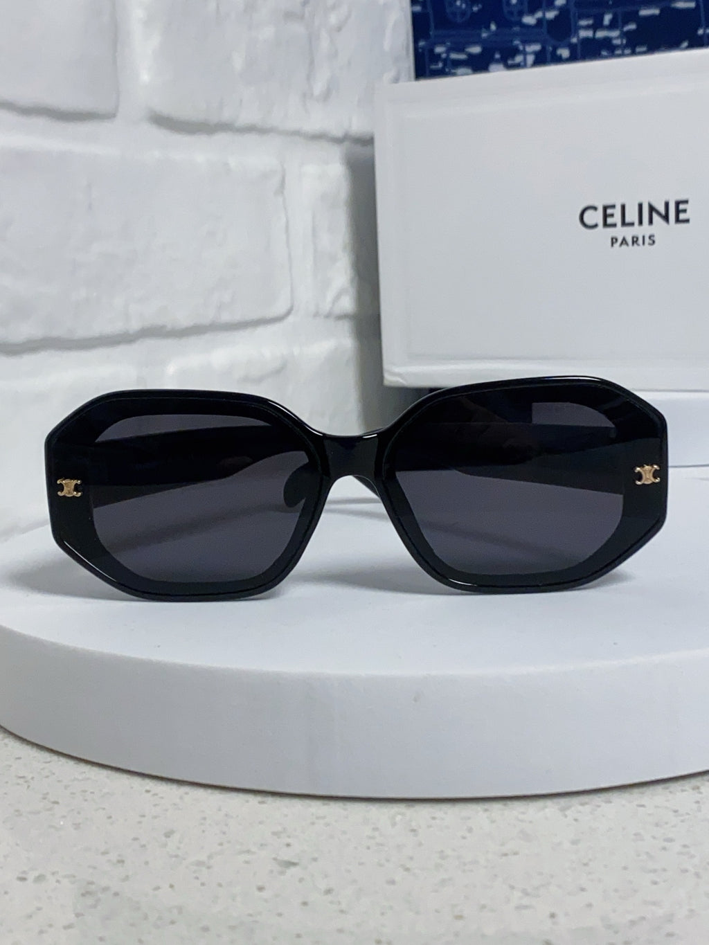 Celine Fashion Black Lens Sunglasses for Women - 382514 - detail image 2