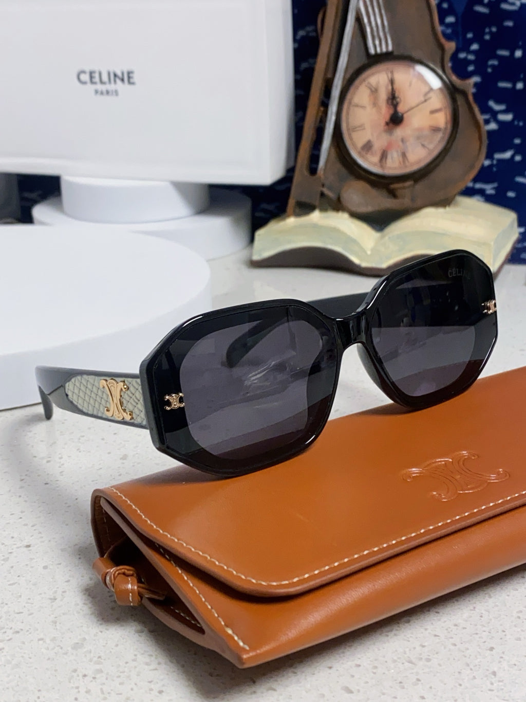 Celine Fashion Black Lens Sunglasses for Women - 382514 - detail image 10