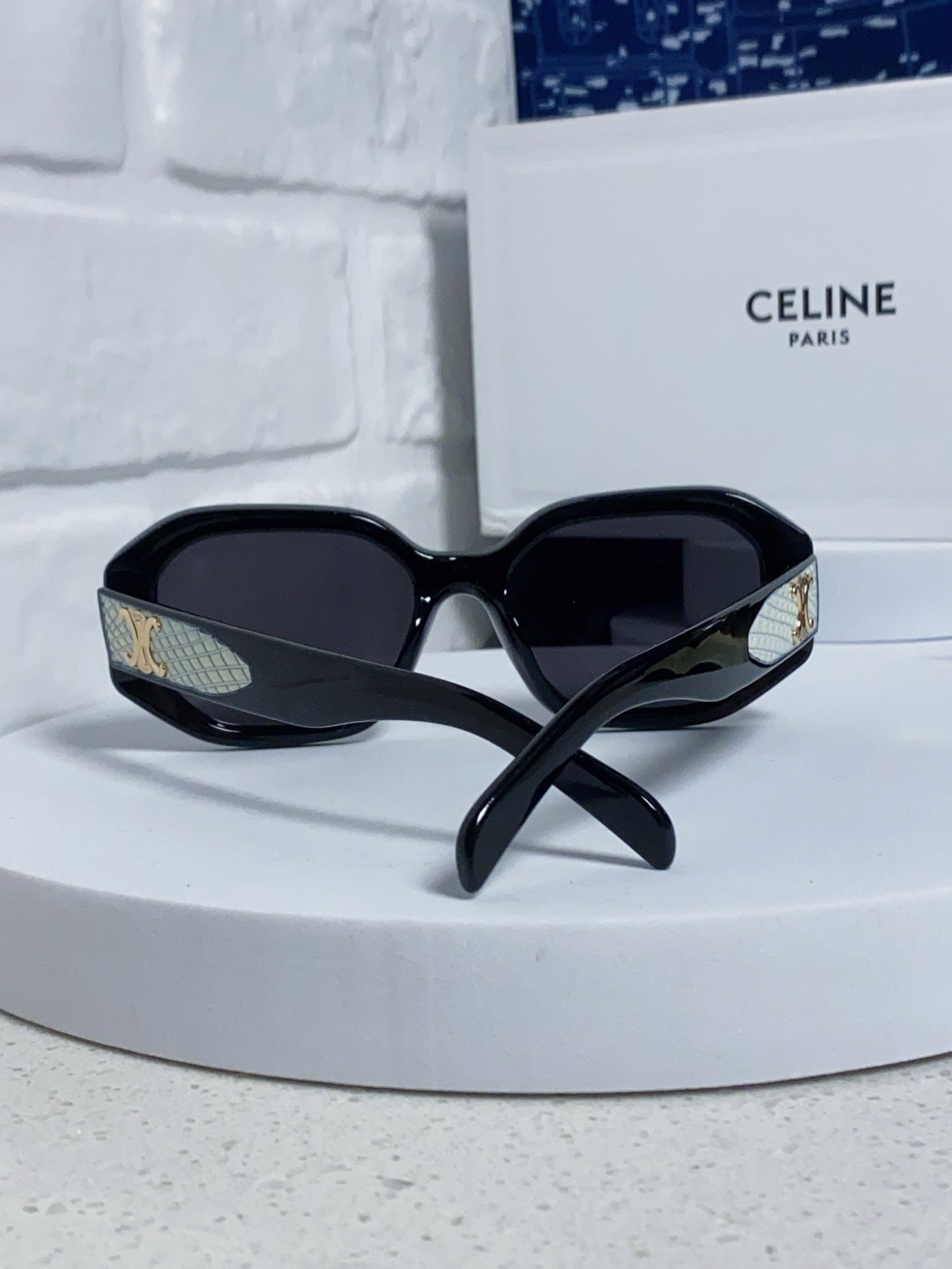 Celine Fashion Black Lens Sunglasses for Women - 382514 - detail image 3