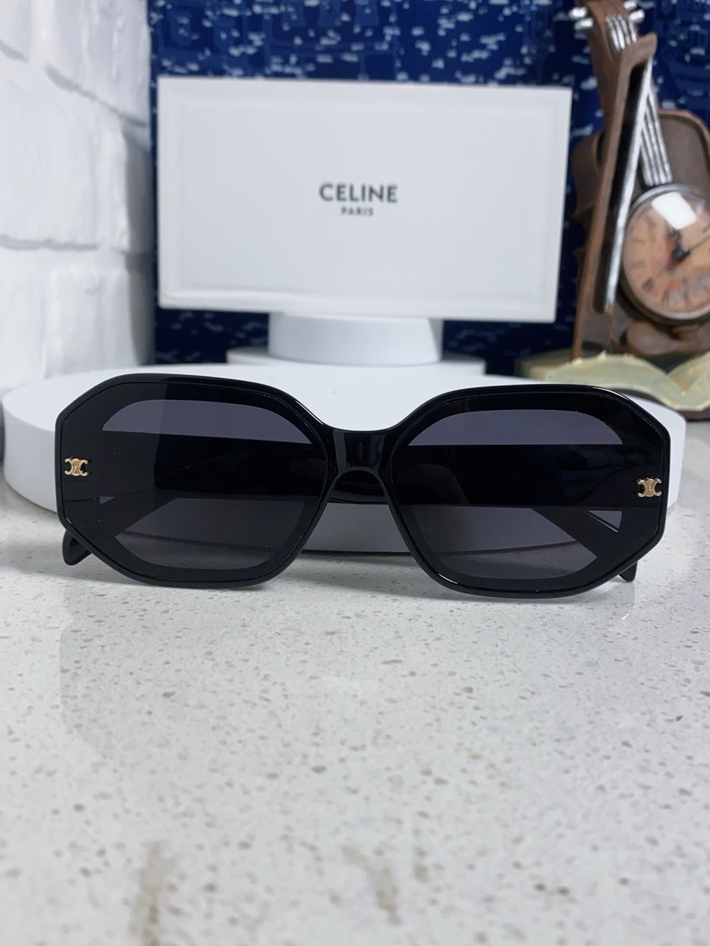 Celine Fashion Black Lens Sunglasses for Women - 382514 - detail image 9