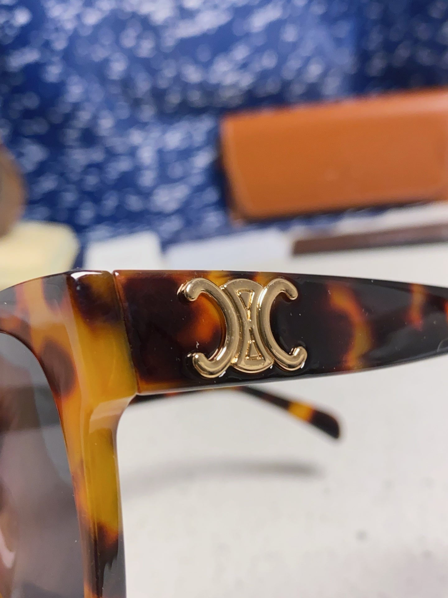 Celine Cat-Eye Black Lens Sunglasses for Men & Women - 382530 - detail image 7