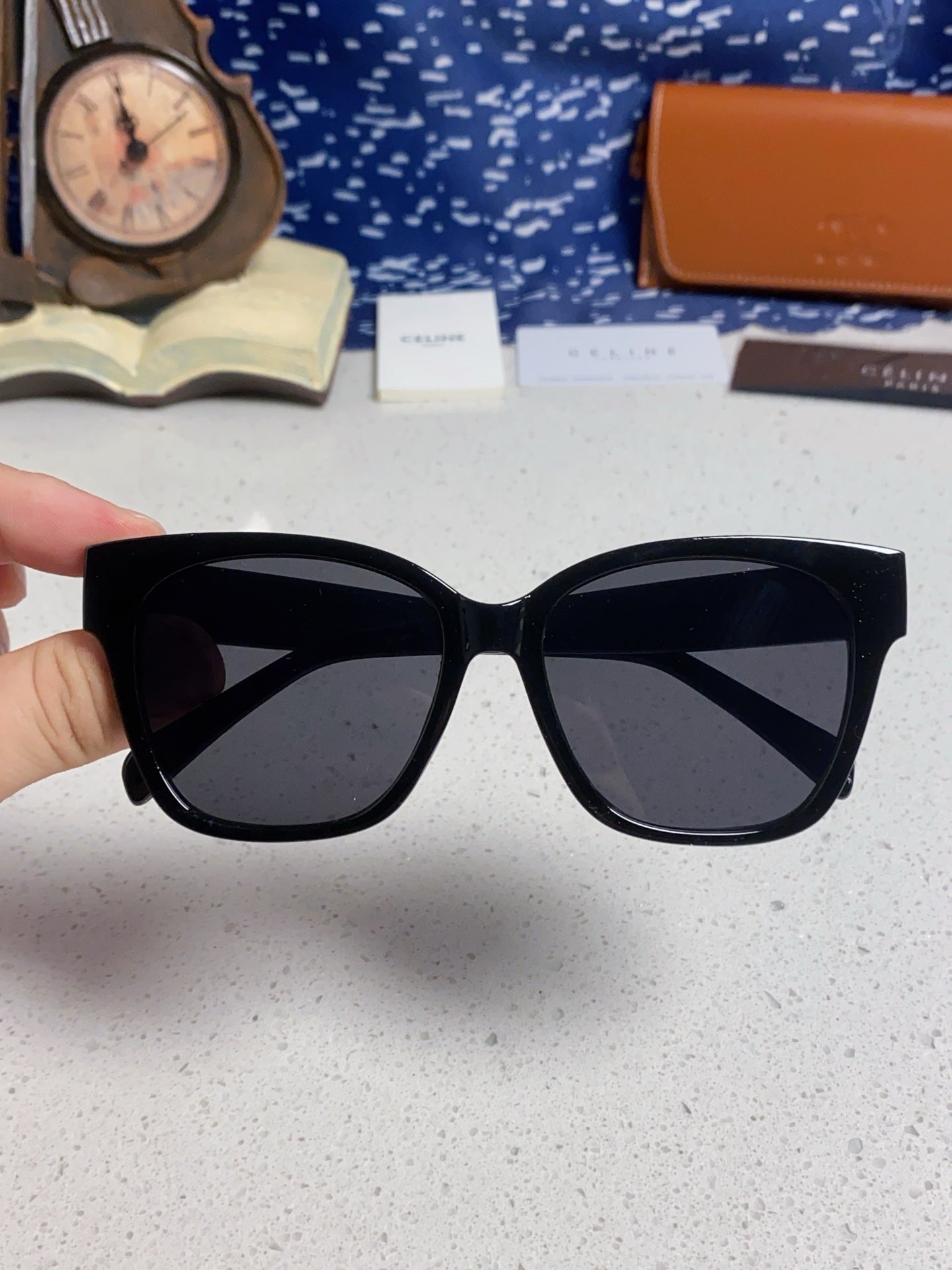 Celine Cat-Eye Pink Lens Sunglasses for Men & Women - detail image 4