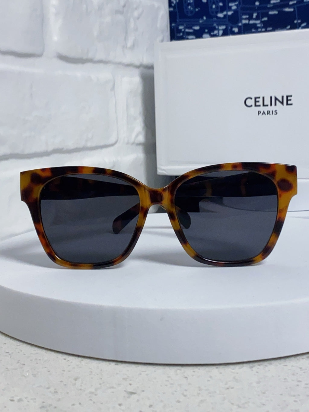 Celine Cat-Eye Black Lens Sunglasses for Men & Women - 382530 - detail image 2