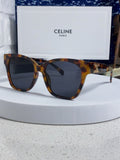 Celine Cat-Eye Black Lens Sunglasses for Men & Women - 382530