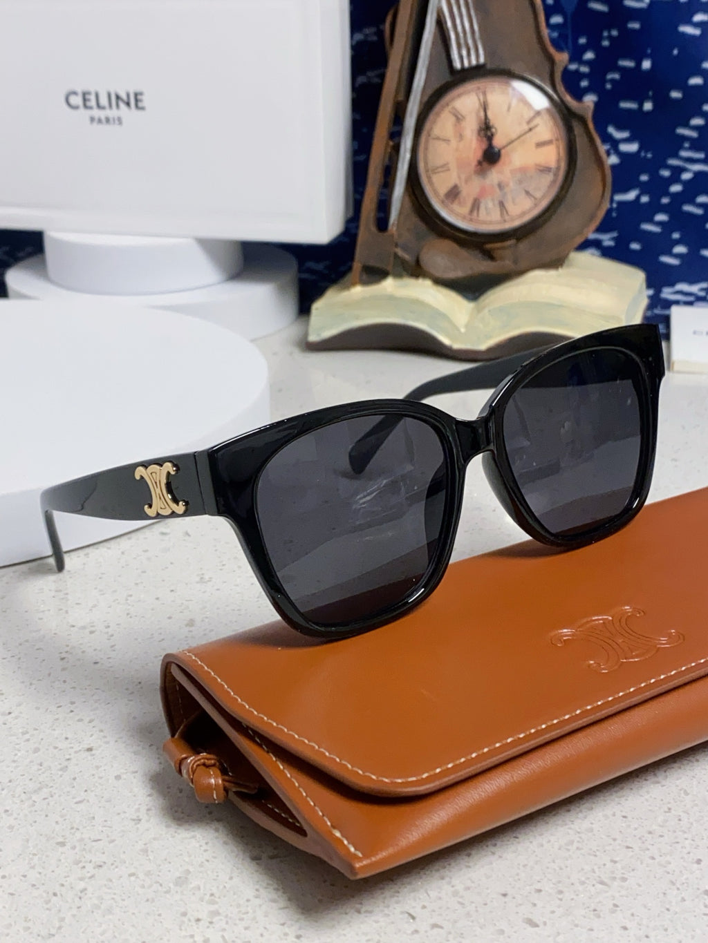 Celine Cat-Eye Pink Lens Sunglasses for Men & Women - detail image 8
