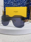 Fendi Lightweight Rimless Blue Lens Sunglasses for Men & Women - 383037