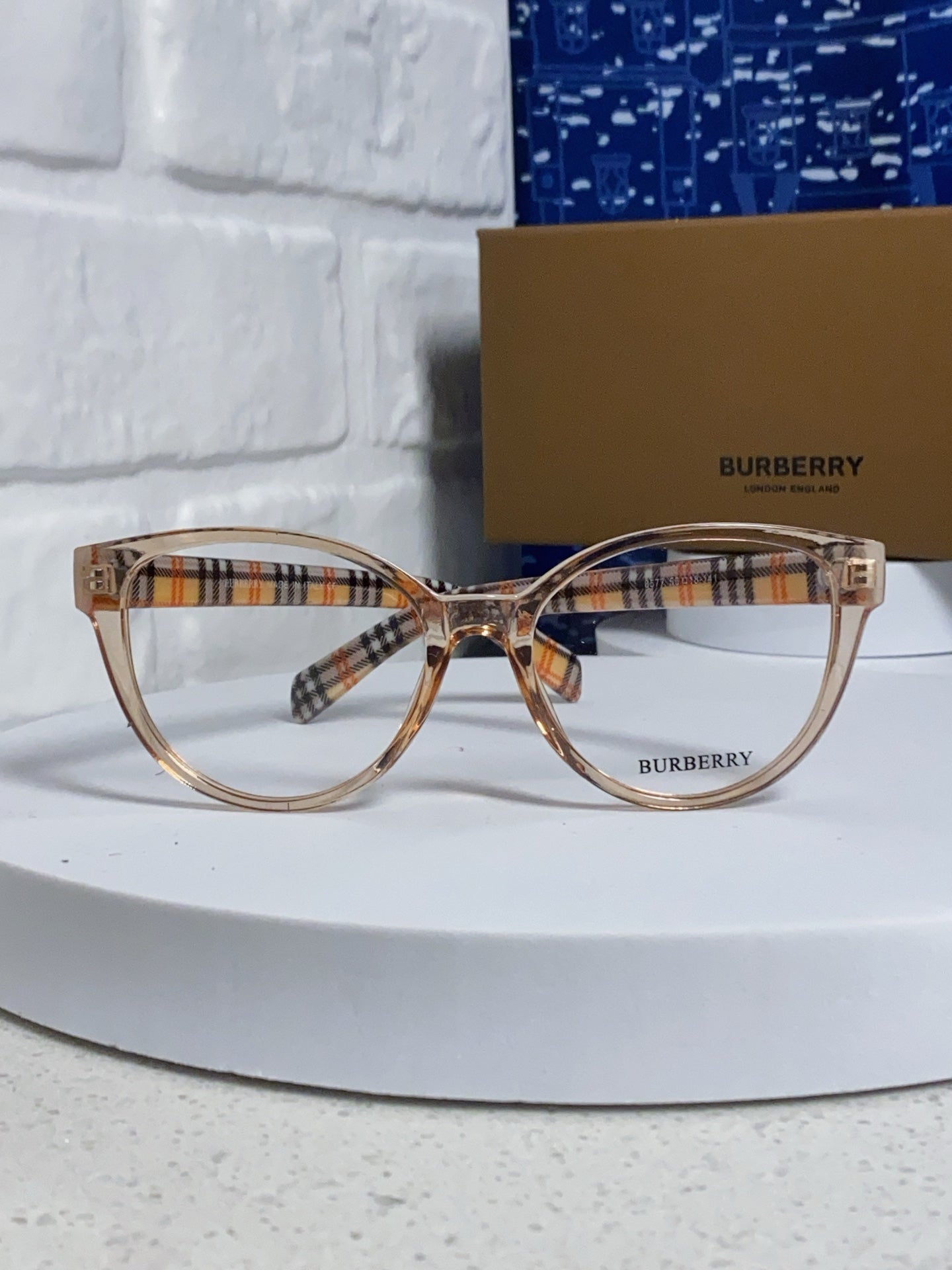 Burberry Blue-Light Fashion Silver Lens Sunglasses for Men & Women - 382875 - detail image 2