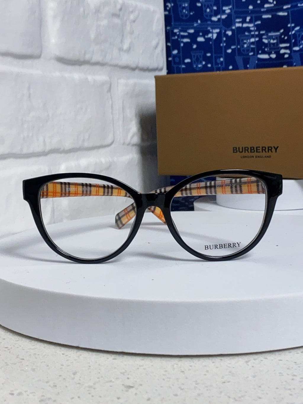 Burberry Blue-Light Fashion Silver Lens Sunglasses for Men & Women - detail image 2