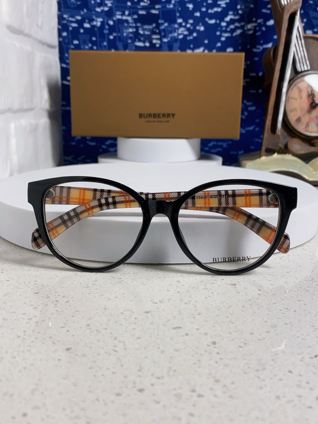Burberry Blue-Light Fashion Silver Lens Sunglasses for Men & Women - detail image 9