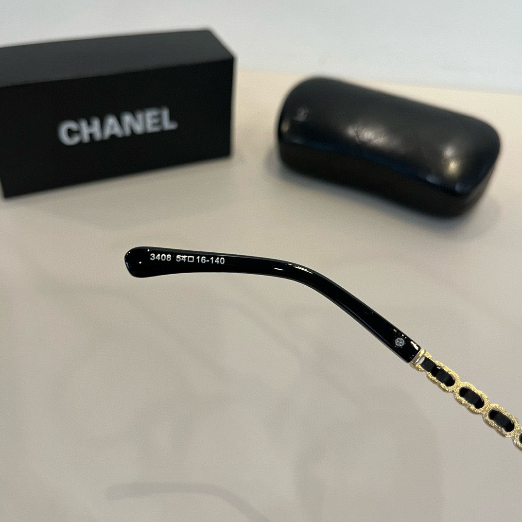 Chanel Oversized Silver Lens Sunglasses for Men & Women - 448956 - detail image 9