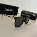 Chanel Oversized Silver Lens Sunglasses for Men & Women - 448957