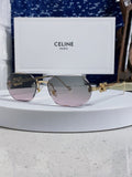 Celine Fashion Gray Lens Sunglasses for Men & Women - 398820