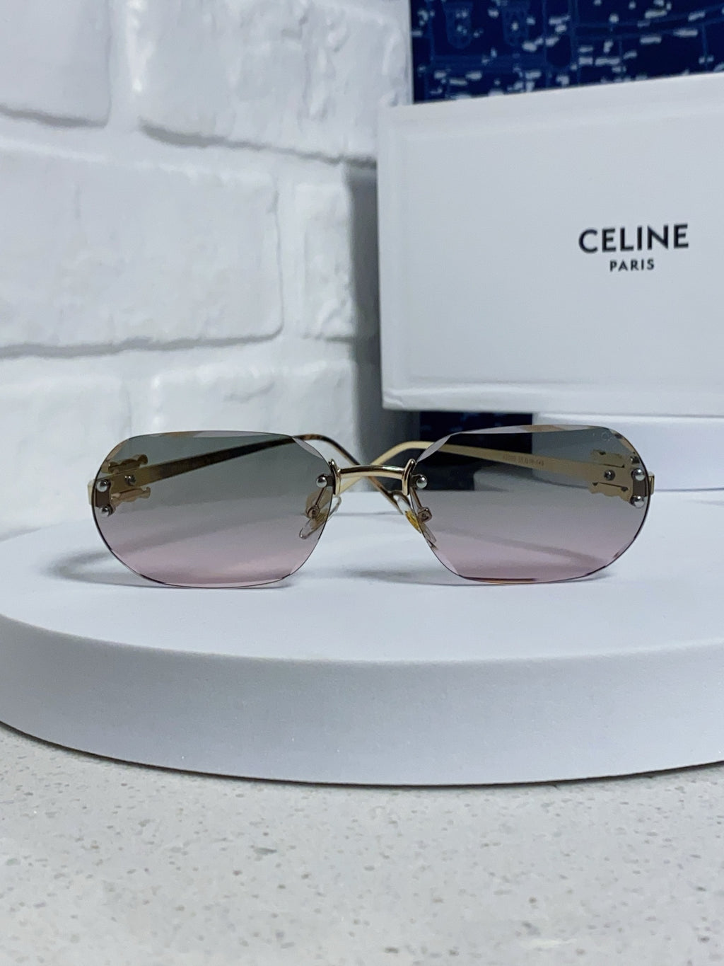 Celine Fashion Gray Lens Sunglasses for Men & Women - 398820 - detail image 2