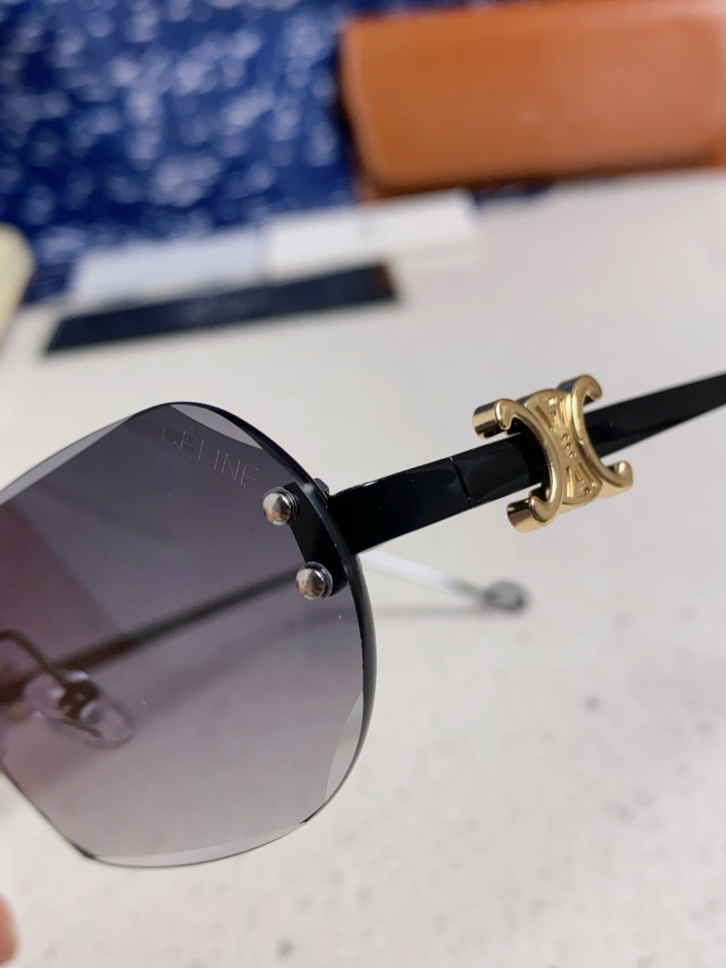 Celine Fashion Silver Lens Sunglasses for Men & Women - 398822 - detail image 7
