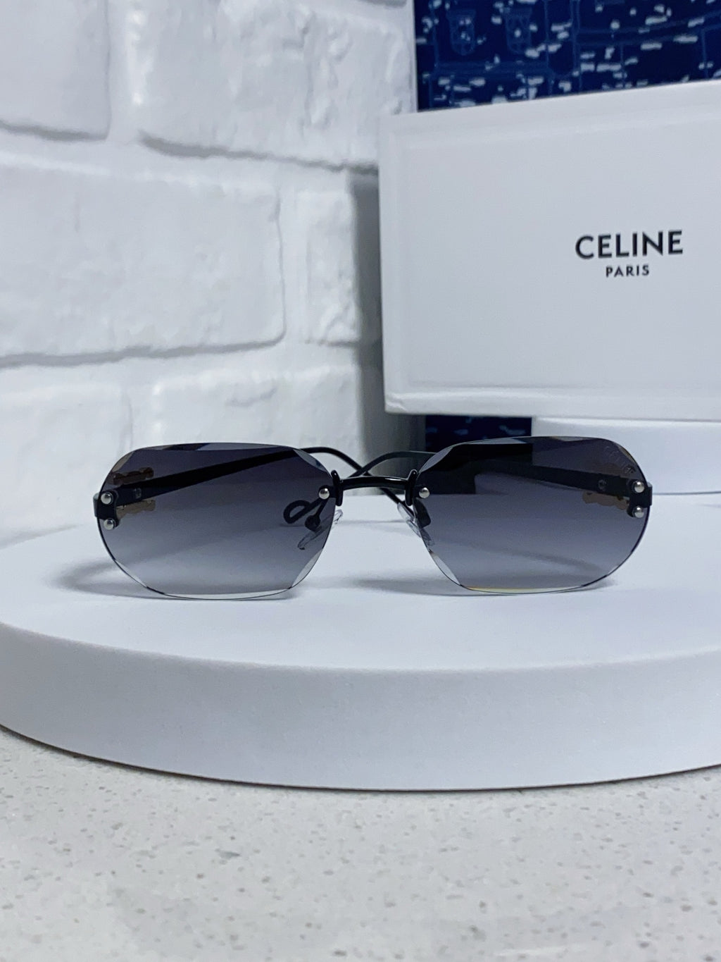 Celine Fashion Silver Lens Sunglasses for Men & Women - 398822 - detail image 2