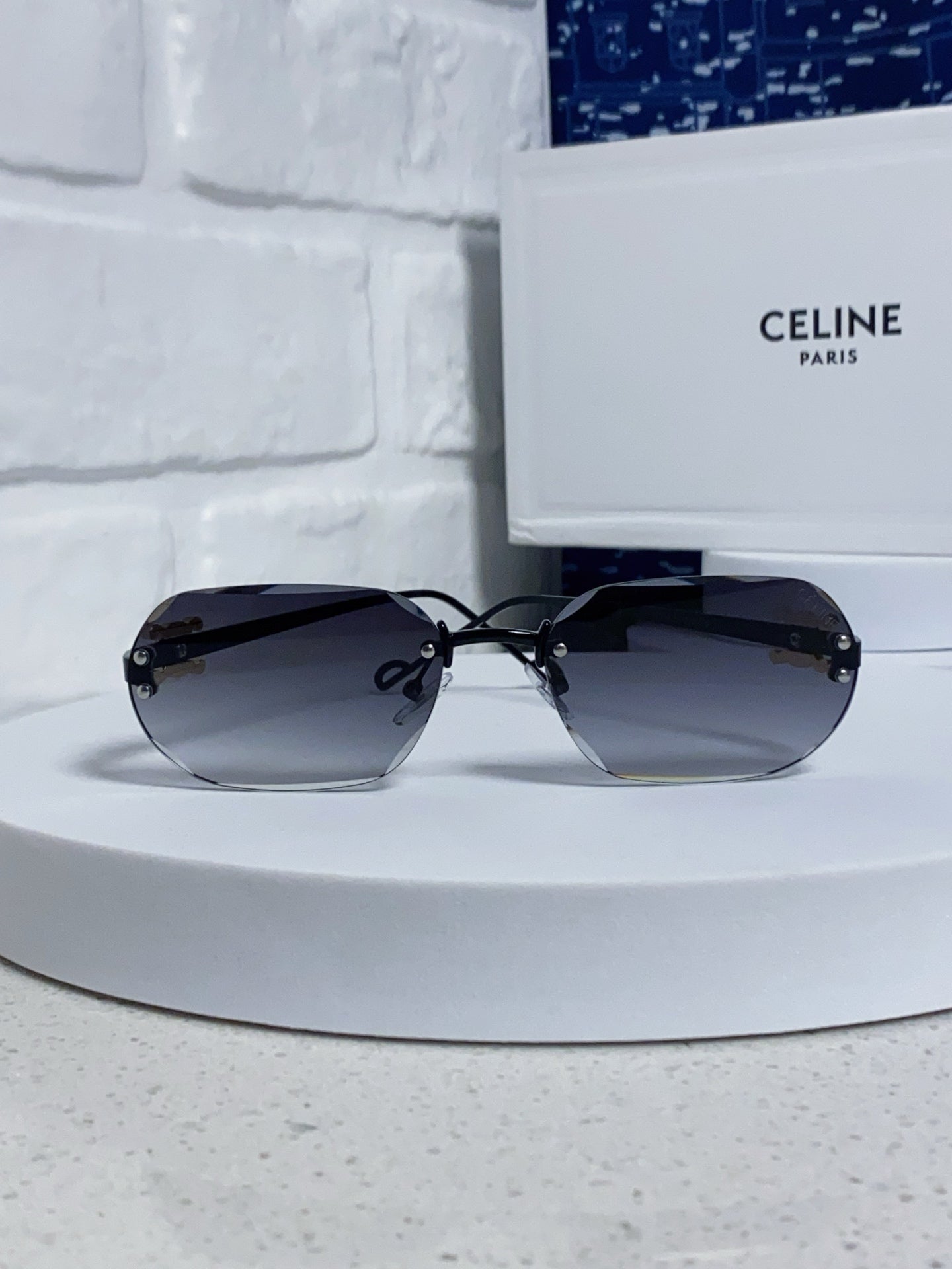 Celine Fashion Silver Lens Sunglasses for Men & Women - 398822 - detail image 2