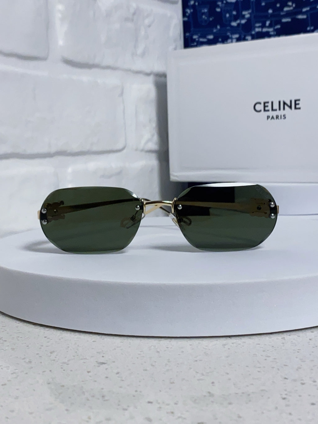 Celine Fashion Gray Lens Sunglasses for Men & Women - 398823 - detail image 2