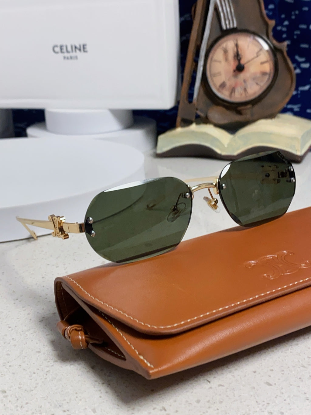 Celine Fashion Gray Lens Sunglasses for Men & Women - 398823 - detail image 10