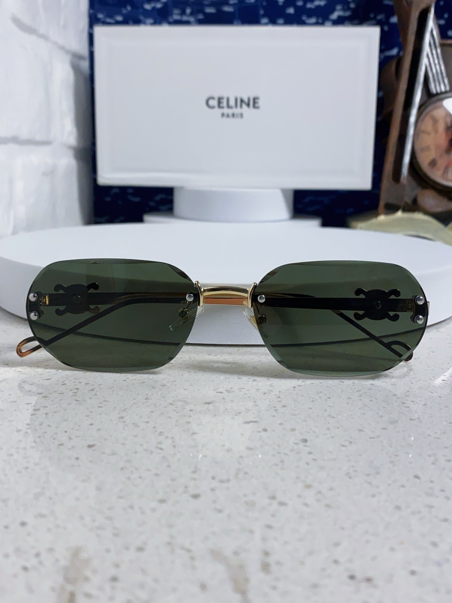 Celine Fashion Gray Lens Sunglasses for Men & Women - 398823 - detail image 9